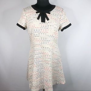 Cece Tweed Midi Dress Size 14